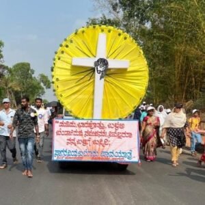 Shimoga Youth Pilgrimage on Foot