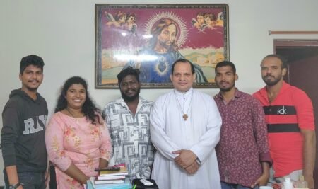 Carmel Deanery Meeting held at Yuvamitra, Diocese of Shimoga Shivamogga