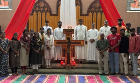 Taize Prayer held at Sacred Heart Cathedral, Shivamogga 