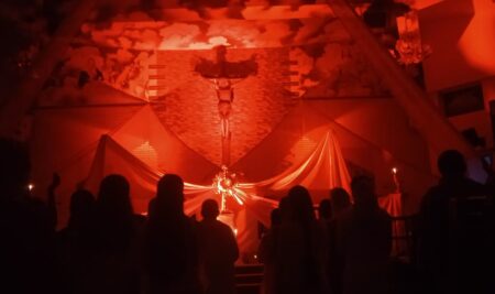 Youth Recollection and Taizé Prayer at Minor Basilica, Harihar, Diocese of Shimoga 