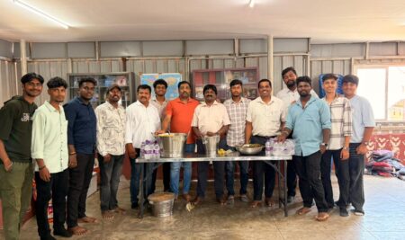 ICYM of Good Shepherd Church, Gopala, visited orphanage “Tayi Mane”, Alkola, Shivamogga 