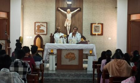 Vocational Camp at the Diocese of Shimoga