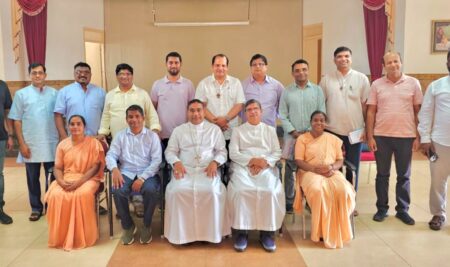 Meeting of the Diocesan Directors of Commissions and Desks in the Diocese of Shimoga 