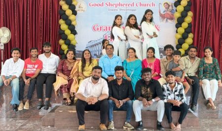 Celebration of Grandparents’ Day and Senior Citizens’ Day at Good Shepherd Church, Gopala, Shivamogga