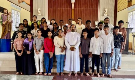 ICYM, YCS/YSM Pastoral Visit to St. Anthony’s Church, Ragigudda, Shivamogga 